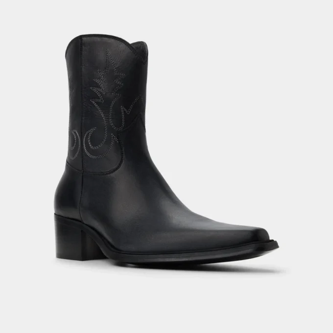 Guthrie Stiefeletten, Blockabsatz