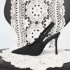 Hennie Slingback-Absatz, Stiletto-Absatz Hennie Slingback-Absatz, Stiletto-Absatz