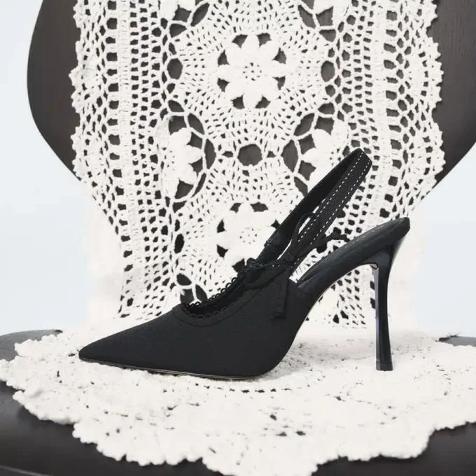 Hennie Slingback-Absatz, Stiletto-Absatz Hennie Slingback-Absatz, Stiletto-Absatz