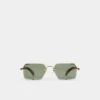 Henry Rechteckige Sonnenbrille