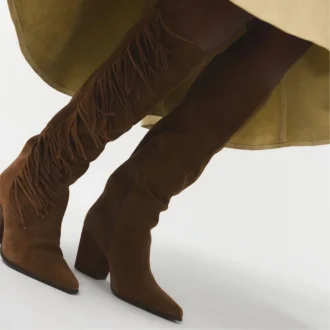 Kaelya-wc Kniestiefel, Weite Waden
