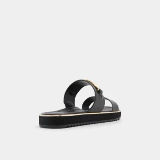 Lagoon Riemchen-Flats, Sandalen mit Fußbett