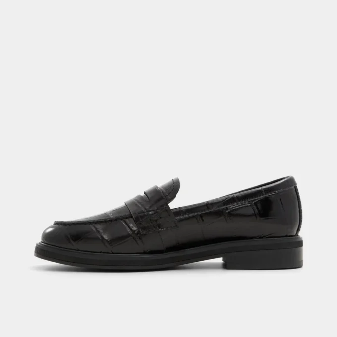 Lededanten Loafer, Blockabsatz Lededanten Loafer, Blockabsatz