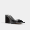 Lisia Pantolette mit Absatz, Blockabsatz