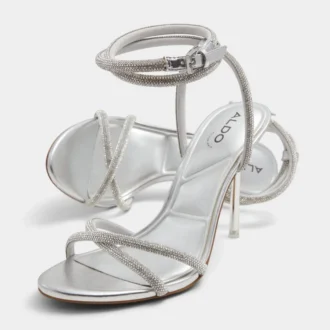 Manaelden Riemchensandale mit Absatz, Stilettoabsatz