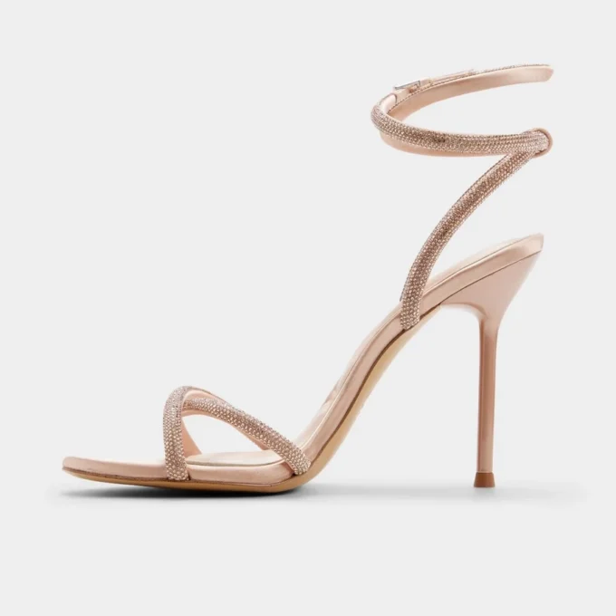 Manaelden Riemchensandale mit Absatz, Stilettoabsatz