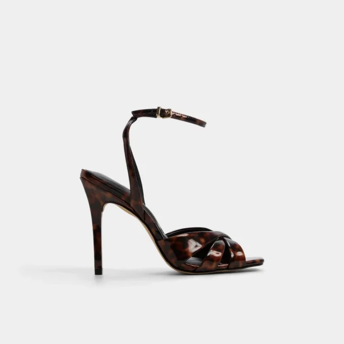 Meteora Riemchensandale mit Absatz, Stiletto-Absatz Meteora Riemchensandale mit Absatz, Stiletto-Absatz