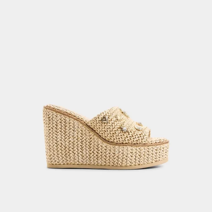 Midsommar Keilsandalette, Keilabsatz