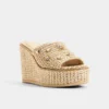 Midsommar Keilsandalette, Keilabsatz