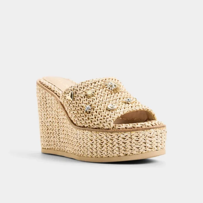 Midsommar Keilsandalette, Keilabsatz