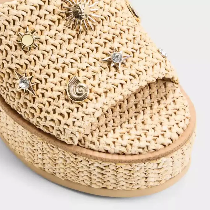 Midsommar Keilsandalette, Keilabsatz