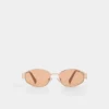 Miiaa Ovale Sonnenbrille