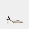 Nailah Slingback mit Kitten-Absatz, Kitten-Absatz