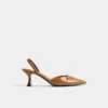 Nailah-xt Slingback-High-Heel, Kitten-Heel