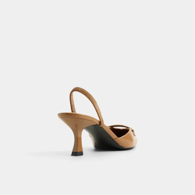 Nailah-xt Slingback-High-Heel, Kitten-Heel