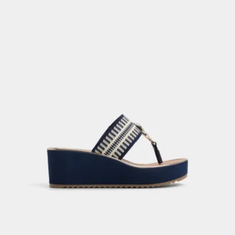 Penelopy T-Riemen-Keilabsatzsandalette, Keilabsatz