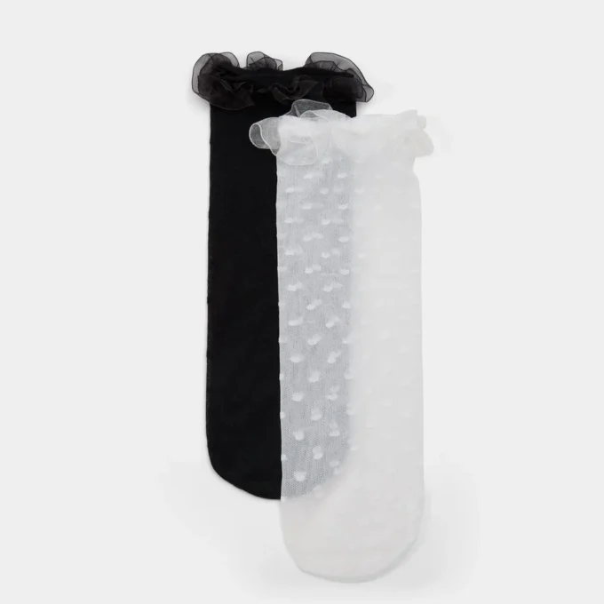 Polkafrill-Socken