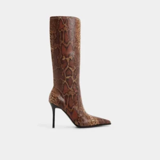 Re-emily Kniestiefel, Stiletto-Absatz