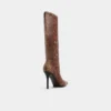 Re-emily Kniestiefel, Stiletto-Absatz