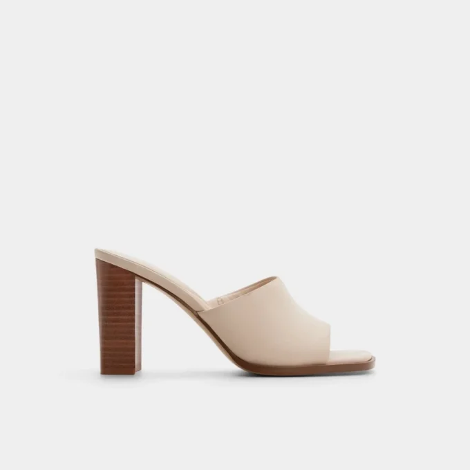 Re-sophia Pantolette mit Absatz, Blockabsatz Re-sophia Pantolette mit Absatz, Blockabsatz