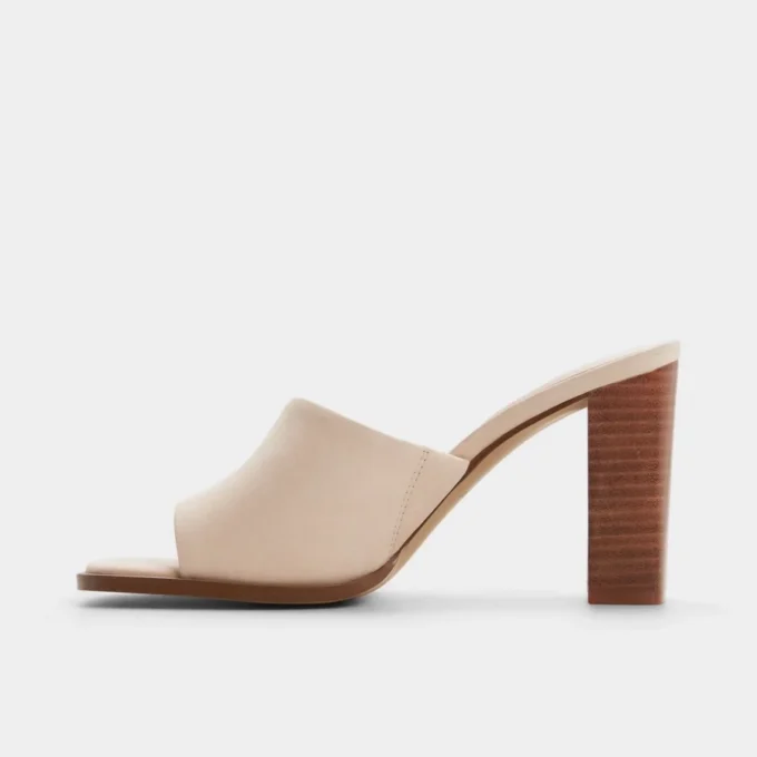 Re-sophia Pantolette mit Absatz, Blockabsatz Re-sophia Pantolette mit Absatz, Blockabsatz