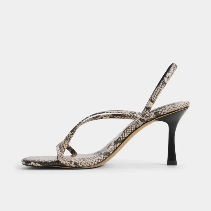 Riva Slingback-Sandale mit Absatz, Stiletto-Absatz Riva Slingback-Sandale mit Absatz, Stiletto-Absatz