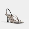 Riva Slingback-Sandale mit Absatz, Stiletto-Absatz Riva Slingback-Sandale mit Absatz, Stiletto-Absatz