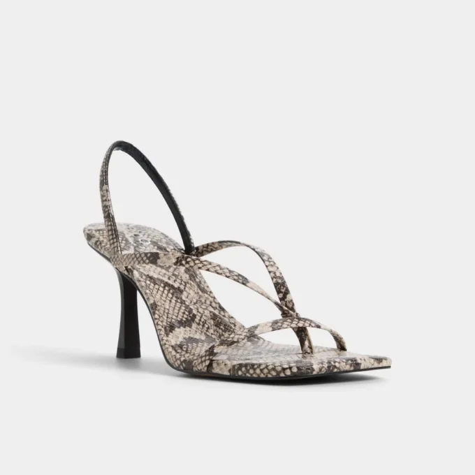 Riva Slingback-Sandale mit Absatz, Stiletto-Absatz Riva Slingback-Sandale mit Absatz, Stiletto-Absatz