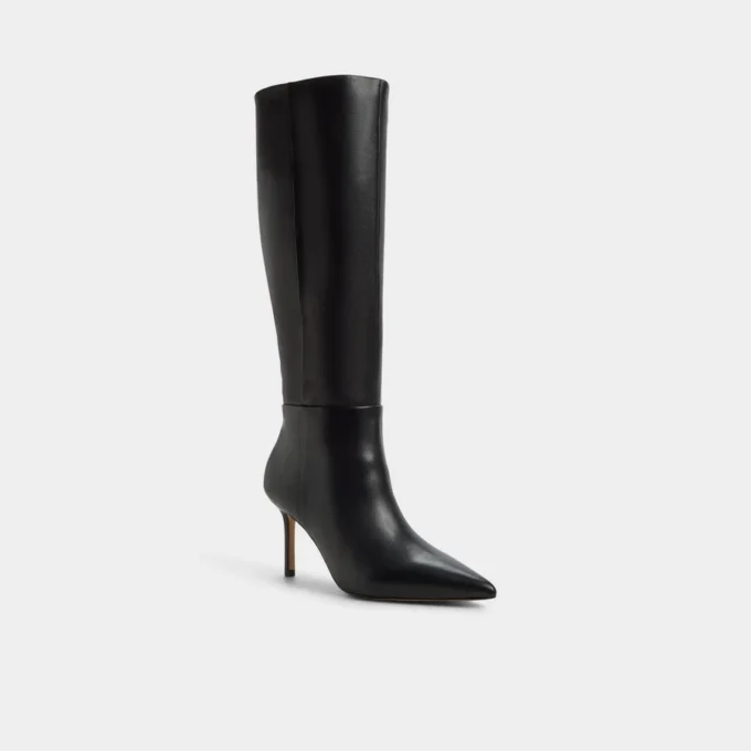 Saphiria Kniestiefel, Stiletto-Absatz Saphiria Kniestiefel, Stiletto-Absatz