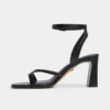 Stellare Riemchensandale mit Absatz, Blockabsatz Stellare Riemchensandale mit Absatz, Blockabsatz