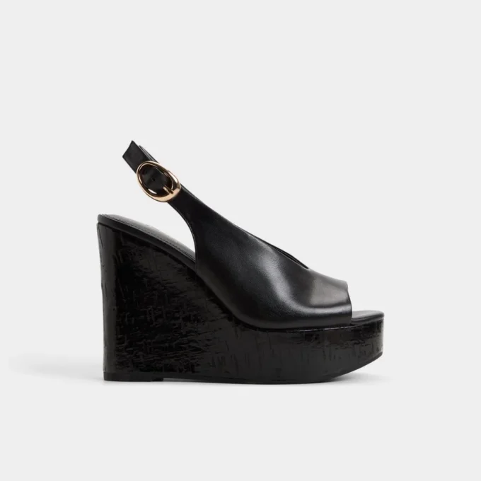 Tatianah Slingback-Sandale mit Absatz, Keilabsatz Tatianah Slingback-Sandale mit Absatz, Keilabsatz