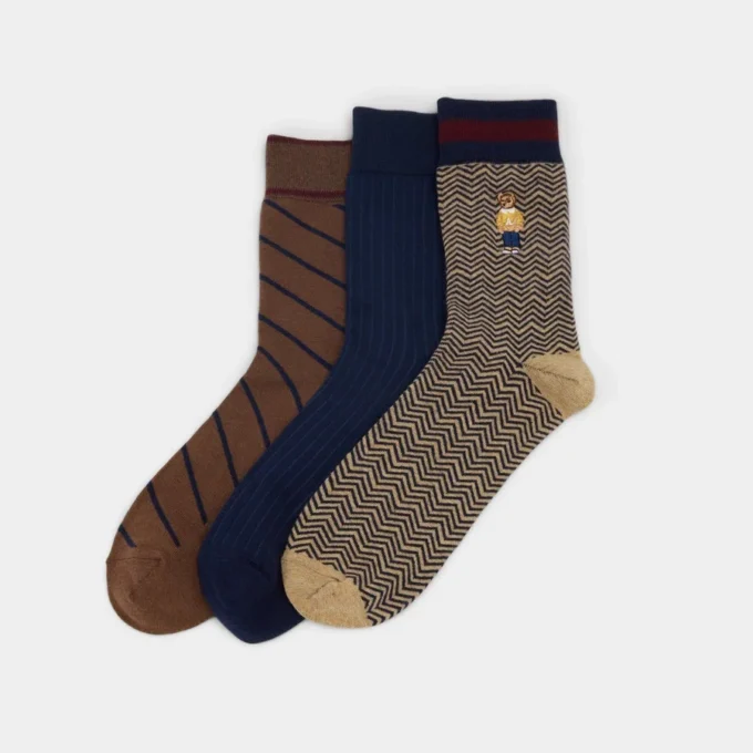 Teddybär-Socken